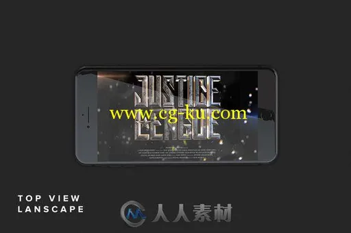 iphone7plus高清展示PSD模板iPhone 7 Plus Design Mockup的图片3