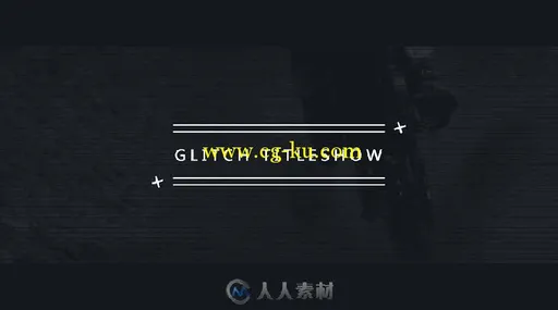 时尚帅气的故障标题动画AE模板 Videohive Glitch Titleshow 2 18770206的图片4