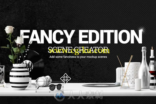 工作场景制作PSD模板Fancy Edition - Scene Creator的图片1