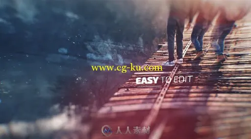 时尚模糊电影幻灯片影视片头AE模板 Videohive Cinematic Slideshow 15833308的图片2