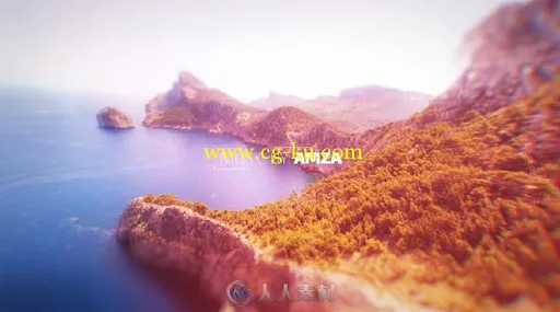 时尚模糊电影幻灯片影视片头AE模板 Videohive Cinematic Slideshow 15833308的图片3