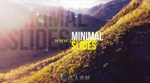 美丽的镜面视差幻灯片相册动画AE模板 Videohive Minimal Slides 18604418的图片3