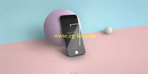 3D渲染IPHONE7展示PSD模板iPhone 7 PSD Mockups的图片3