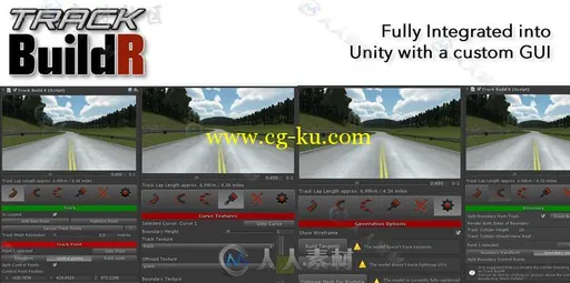 赛道生成器建模编辑器扩充Unity素材资源的图片3