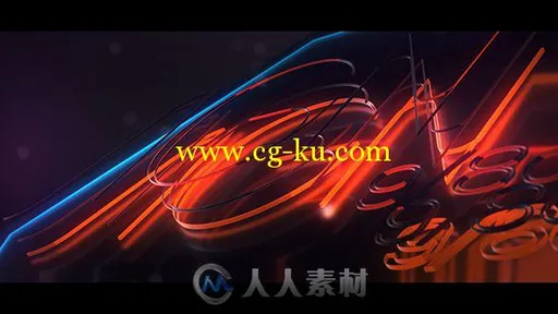 霓虹3D标志动画LOGO演绎AE模板 Videohive E3D Sign 18521647的图片1