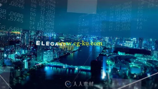 时尚数字视差幻灯片相册动画AE模板 Videohive Digital Parallax 18699621的图片1