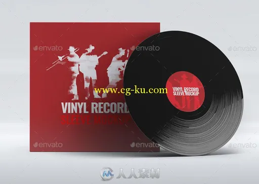 黑胶唱片展示PSD模板vinyl-record-sleeve-mock-up-17535162的图片2