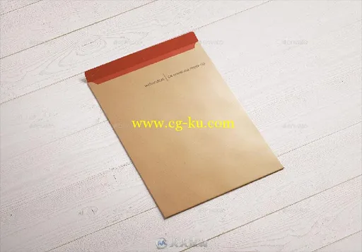 文件档案袋展示PSD模板envelope-c4-mock-up-16513408的图片3