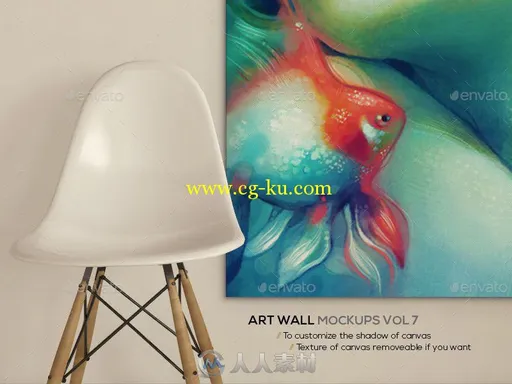 墙体艺术画展示PSD模板art-wall-mockups-vol7-12938982的图片22