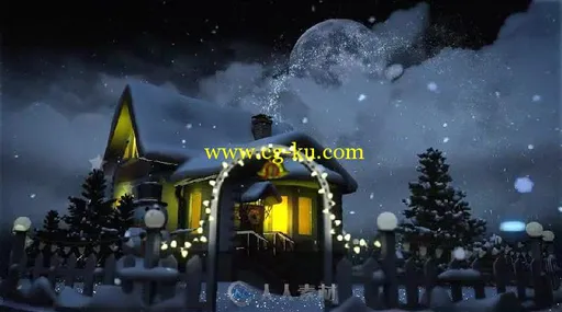 圣诞画笔演绎美丽圣诞节动画幻灯片AE模板 Videohive Christmas 9782249的图片2