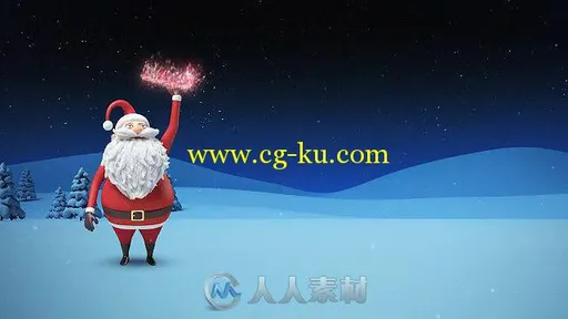 圣诞老人魔法动画幻灯片AE模板 Videohive Santa Christmas Animation DIY Kit 136...的图片3