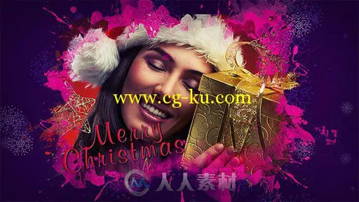 美丽的圣诞节幻灯片相册动画AE模板 Videohive Christmas Photo 13988122的图片2