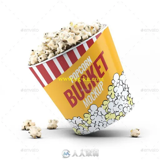 爆米花桶展示PSD模板popcorn-bucket-cup-mock-up-18640583的图片3