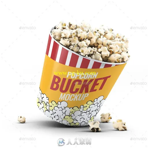 爆米花桶展示PSD模板popcorn-bucket-cup-mock-up-18640583的图片4