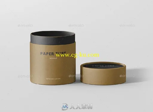 圆柱型纸罐展示PSD模板paper-tube-packaging-mock-up-medium-16459367的图片3