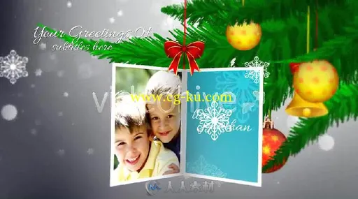 优雅的圣诞节回忆幻灯片相册动画AE模板 Videohive Christmas Memories 3573339的图片2