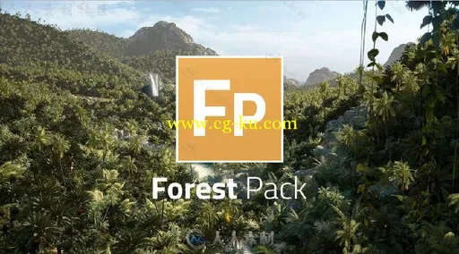 iToo ForestPack森林草丛植物生成3dsmax插件V5.2版 ITOO FORESTPACK 5.2 WIN的图片1