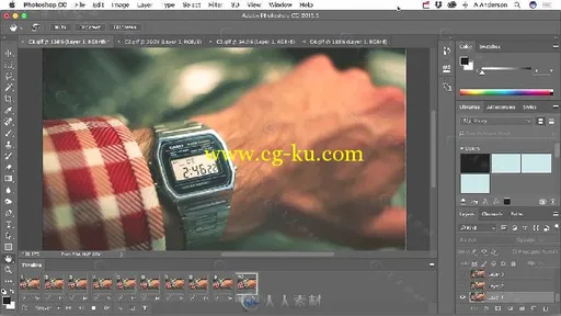 PS画面静动结合影视效果训练视频教程 O’REILLY CREATING CINEMAGRAPHS IN ADOBE P...的图片3