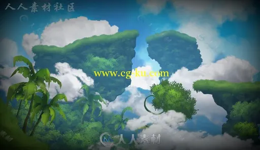 丛林贴图和材质Unity2D素材资源的图片12