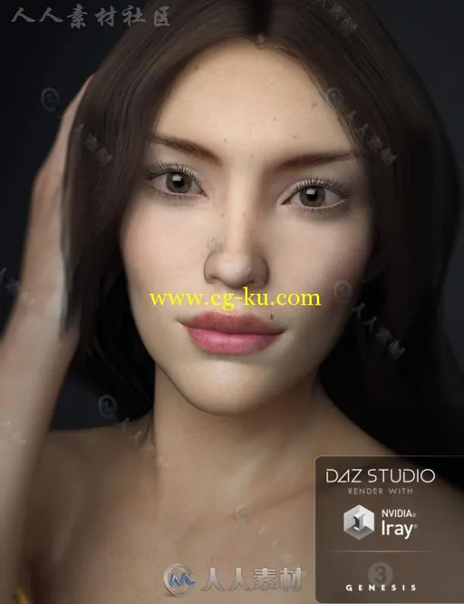 明艳动人的女性3D模型合辑的图片2