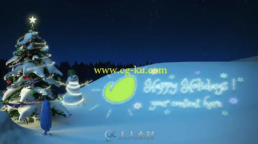 圣诞节和新年卡通动画AE模板Videohive Christmas and New Year with Bobby 13995975的图片3