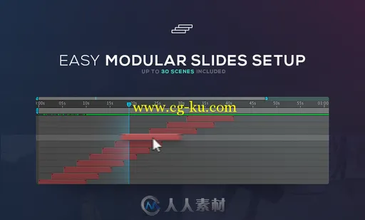 平面摄影镜头转换运动3D效果AE模板 Videohive 3D Slideshow Creator 17953592的图片1