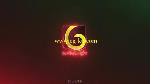 粒子霓虹线条绘制标志LOGO演绎AE模板 Videohive Logo Reveal 17843653的图片3