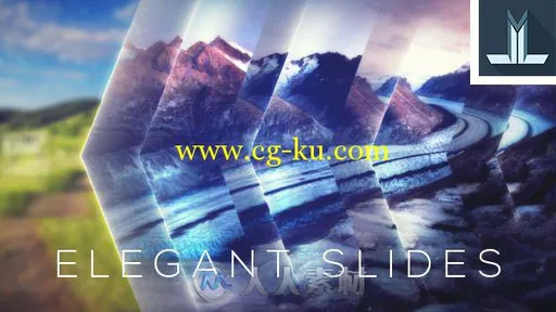 优雅的箭头合成照片幻灯片相册动画AE模板 Videohive Elegant Slide Show 18629041的图片2