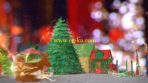 神奇圣诞卡片展示圣诞世界AE模板 Videohive Christmas Card 18951314的图片3