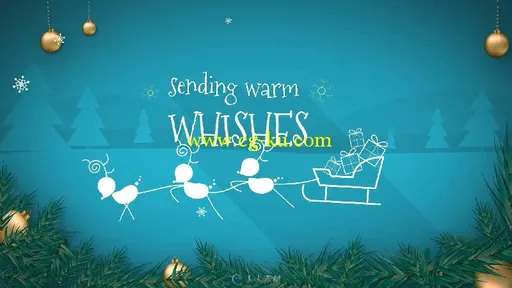 圣诞节创意美丽的动画幻灯片AE模板 Videohive Christmas 13936737的图片2