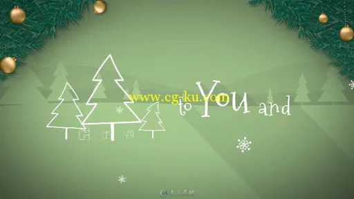 圣诞节创意美丽的动画幻灯片AE模板 Videohive Christmas 13936737的图片3