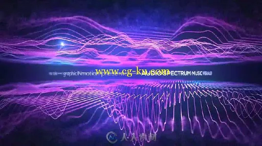 跳动的音乐旋律波形音谱AE模板 Videohive Audio Spectrum Music Visualizer 18738902的图片2