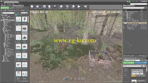 UE4虚幻游戏场景环境视频教程第二季 3DMOTIVE EXTERIOR ENVIRONMENT IN UE4 VOLUME 2的图片2