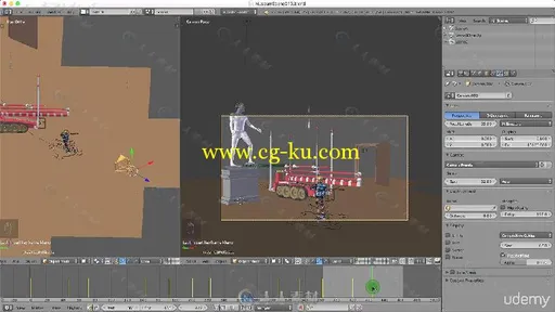 Blender角色三维动画技术核心训练视频教程 UDEMY 3D ANIMATION WITH BLENDER FOR B...的图片1