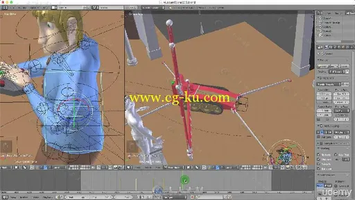 Blender角色三维动画技术核心训练视频教程 UDEMY 3D ANIMATION WITH BLENDER FOR B...的图片4