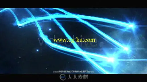 神奇跳动的粒子灯光画笔演绎圣诞节问候AE模板 Videohive Christmas Lights 3649071的图片2