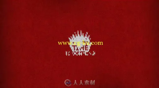 圣诞节毛衣样式问候动画短片AE模板 Videohive Holiday Sweater 9529076的图片1