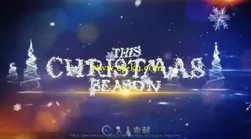 美丽神奇震撼的魔法粒子标题动画AE模板 Videohive Magic Christmas Wishes 19001185的图片2