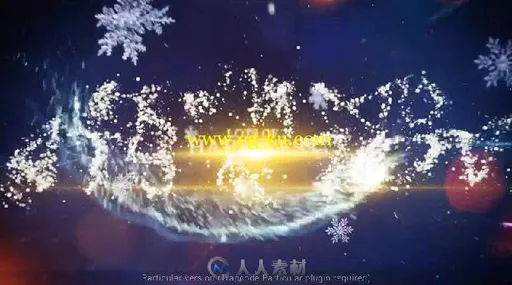 美丽神奇震撼的魔法粒子标题动画AE模板 Videohive Magic Christmas Wishes 19001185的图片3