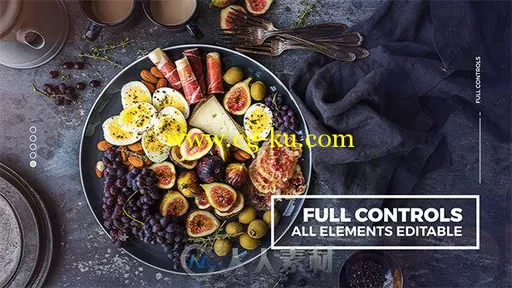 创意方块翻转合成照片彩色幻灯片相册动画AE模板Videohive Colourful Slides 19016...的图片1