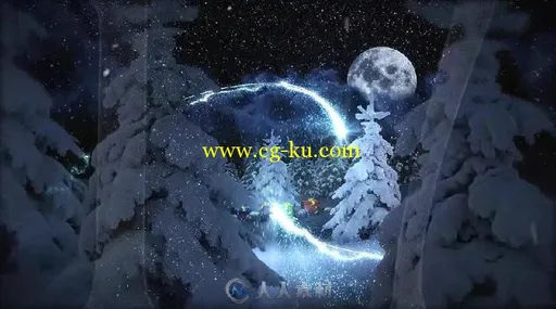 时尚美丽粒子新年倒计时幻灯片AE模板 Videohive New Year Countdown 6447845的图片2