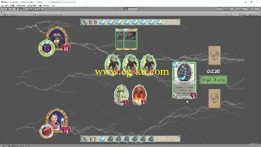Unity游戏卡牌战斗系统实例训练视频教程 UDEMY LEARN TO CODE TRADING CARD GAME B...的图片3
