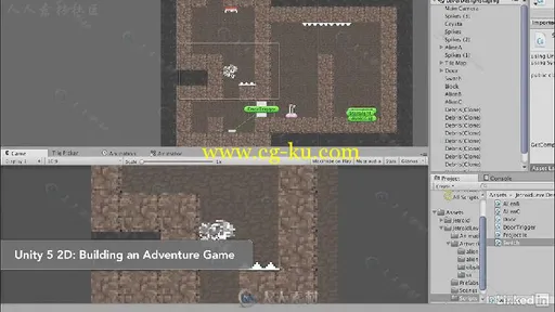 Unity中2D游戏关卡设计基础训练视频教程 Unity 5 2D Level Design的图片1