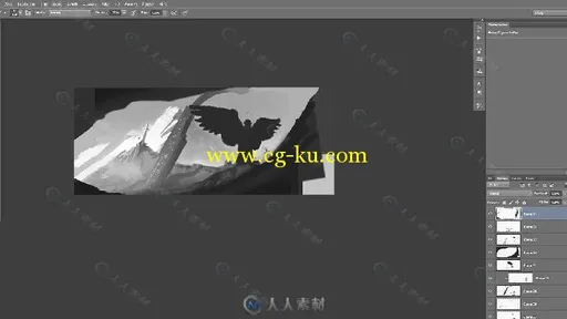 神界天使特效动画实例训练视频教程 CUBEBRUSH ANIMATED LOGIN SCREEN的图片7