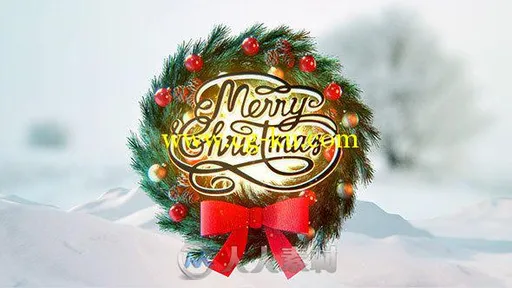 美丽的高大上的圣诞魔法问候AE模板 Videohive Christmas Magic Greetings 191...的图片2