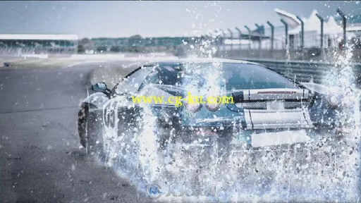 美丽的冬天雪花飞溅运动效果幻灯片AE模板 Videohive Winter Splash Motion 1901..的图片2