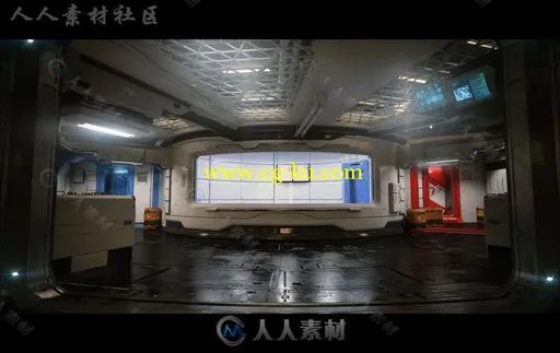 超酷震撼的科技基地3D模型合辑的图片13