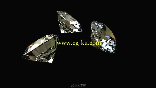 3D钻石展示视频素材的图片2