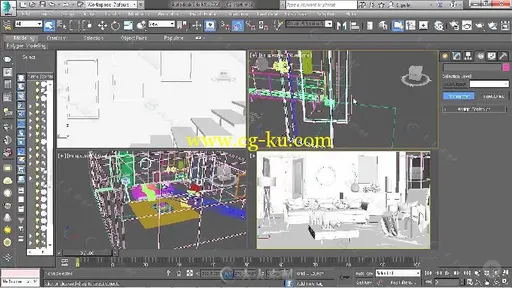 3dsmax与V-Ray室内渲染技术综合训练视频教程 PLURALSIGHT INTERIOR RENDERING STRA...的图片1