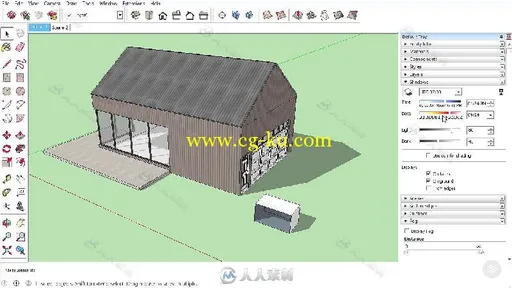 SketchUp界面设置与优化训练视频教程 PLURALSIGHT DESIGNING IN SKETCHUP: WORKSPA...的图片2